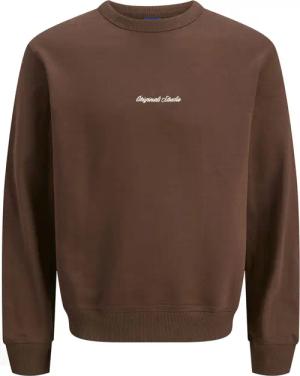 Jack & Jones Herren Sweatshirt JORNORREBRO EMB SWEAT CREW - Relaxed Fit