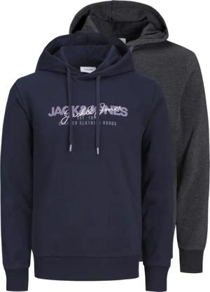 Jack & Jones Hoodie Alvis Kapuzenpullover Doppelpack