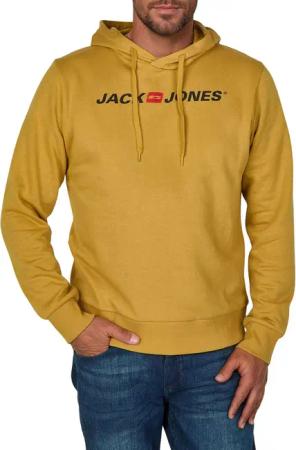 Jack & Jones Hoodie Herren mit Druck JJMORTY Regular Fit