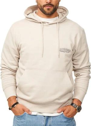 Jack & Jones Hoodie Kapuzenpullover Sweatshirt Kapuzensweatshirt Herren Pullover mit Logopatch und Kapuze im Regular Fit