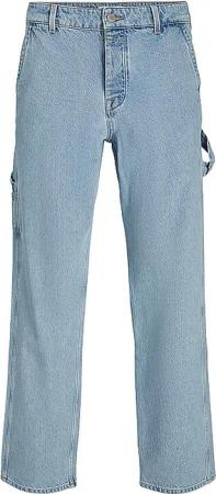 JACK & JONES Jeans JJIEDDIE JJUTILITY MF hellblau | 29/L30
