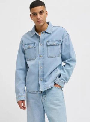 Jack & Jones Jeanshemd JJICHASE JJOVERSHIRT MF 903 SN