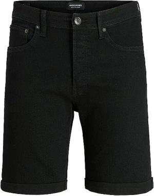 JACK & JONES Jeansshorts JJIRICK JJORIGINAL schwarz | XXL