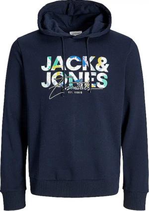JACK & JONES Kapuzensweater - Hoodie JJGEPLAS  dunkelblau | M