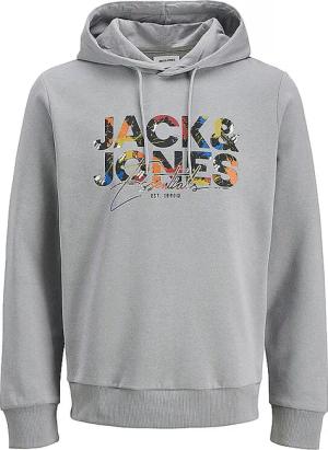 JACK & JONES Kapuzensweater - Hoodie JJGEPLAS weiss | XL
