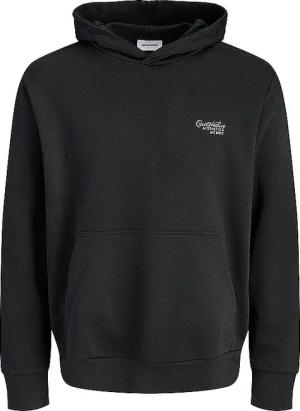 JACK & JONES Kapuzensweater - Hoodie JJROAR schwarz | XXL