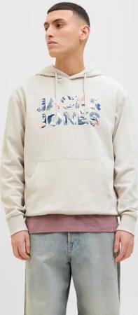 Jack & Jones Kapuzensweatshirt JJEBRYAN CORP LOGO SWEAT HOOD NOOS mit Logo Druck