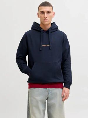 Jack & Jones Kapuzensweatshirt "JORNORREBRO EMB SWEAT HOOD NOOS", mit Logo Print