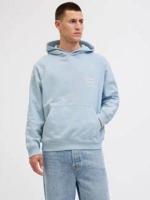 Jack & Jones Kapuzensweatshirt JORNORREBRO TYPO BACK SWEAT HOOD SN mit Print