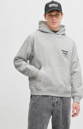 Jack & Jones Kapuzensweatshirt JORNORREBRO TYPO BACK SWEAT HOOD SN mit Print