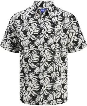 Jack & Jones  Kurzarm Hemdbluse für Kinder 12274222-BLK