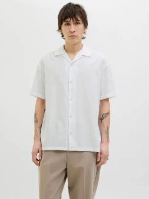 Jack & Jones Kurzarmhemd JJESUMMER RESORT SHIRT SS SN mit Resort Kragen