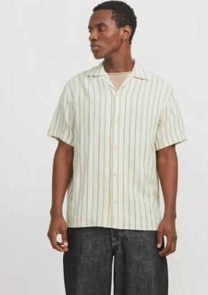 Jack & Jones Kurzarmhemd "JORCOBA STRIPE RESORT SHIRT SS SN"