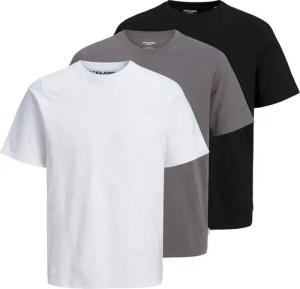 Jack & Jones Kurzarmshirt "JJEORGANIC BASIC TEE SS O-NE 3PK MP NOOS"