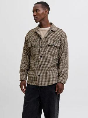 Jack & Jones Langarmhemd JJEBRADLEY OLLIE OVERSHIRT LS NOOS mit Brusttaschen