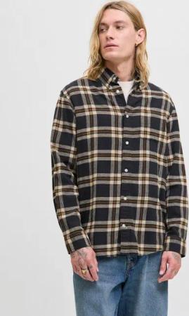 Jack & Jones Langarmhemd JJECLASSIC FLANNEL CHECK SHIRT LS SN