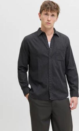 Jack & Jones Langarmhemd JJECLASSIC MELANGE SHIRT L/S NOOS