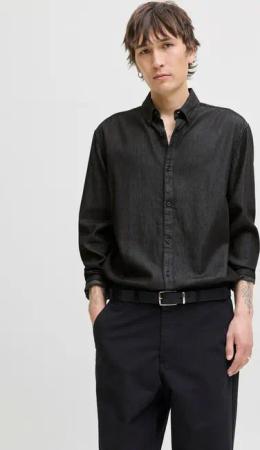 Jack & Jones Langarmhemd JJEPERFECT DENIM SHIRT LS NOOS