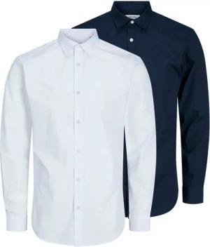 Jack & Jones Langarmhemd JJJOE SHIRT LS 2 PACK MP