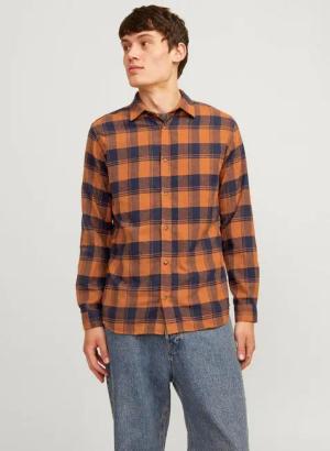 Jack & Jones Langarmhemd JJJOSHUA FALL BUFFALO SHIRT LS