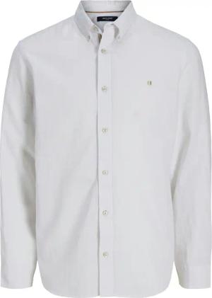 Jack & Jones Langarmhemd "JPRBLUSUMMER LINEN BLEND SHIELD LS SHIRT"