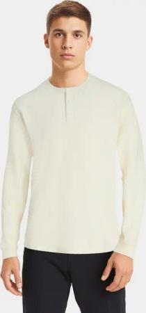 Jack & Jones Langarmshirt JJEDOVER HENLEY LS TEE NOOS