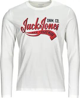 Jack & Jones  Langarmshirt JJELOGO TEE LS O-NECK 2 COL AW23 SN