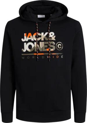 Jack & Jones Luke Sweat Hood  Schwarz