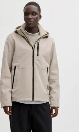 Jack & Jones Outdoorjacke "JJEADAM DOVER JACKET SN" mit Kaputze