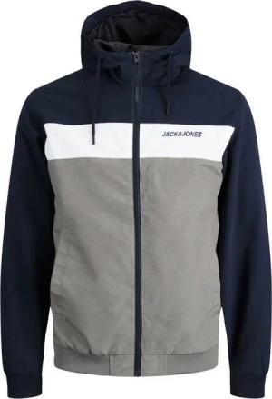 Jack & Jones Outdoorjacke JJERUSH HOOD BOMBER NOOS mit elastischem Bund