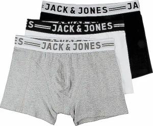 JACK & JONES Pants 3-er Pkg. JORSENSE grau | M