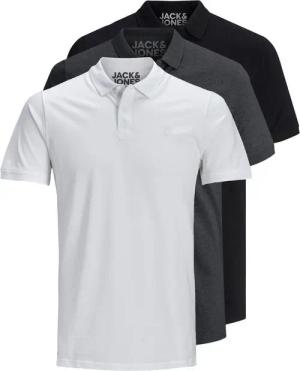 Jack & Jones Poloshirt Basic (3-tlg., 3er Pack) slimfit / figurbetont geschnitten