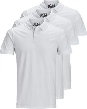 Jack & Jones Poloshirt Basic (3-tlg., 3er Pack) slimfit / figurbetont geschnitten