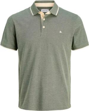 Jack & Jones Poloshirt Jack&Jones Poloshirt Übergröße salbeigrün JJEPAULOS