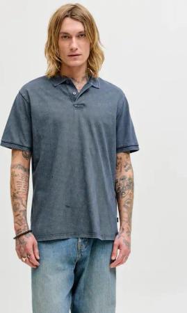 Jack & Jones Poloshirt "JPRBLUWILL SS WASH POLO SN" Baumwolle, regular fit