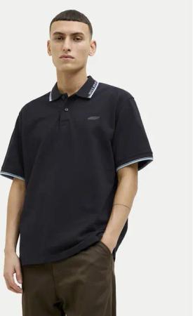 Jack & Jones Poloshirt Pacer 12273303 Schwarz Regular Fit