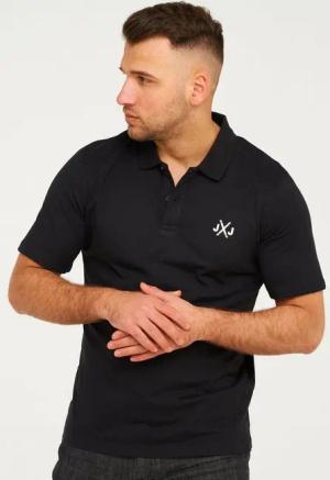 Jack & Jones Poloshirt RISE INFINITY POLO Kurzarm Hemd aus Bauwolle Polohemd mit Print T-Shirt mit Kragen