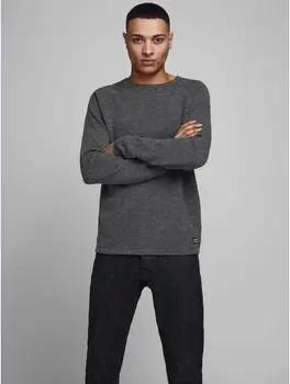 Jack & Jones  Pullover 12157321 HILL-DARK GRAY MELANGE