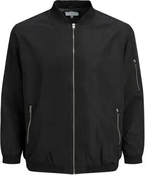 Jack & Jones  Pullover 12173990 RUSH BOMBER-BLACK