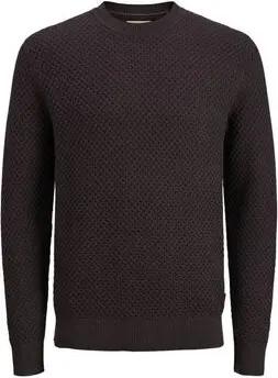 Jack & Jones  Pullover 12286611 BLUBARKLEY-CHOCOLATE DETAIL TWIST
