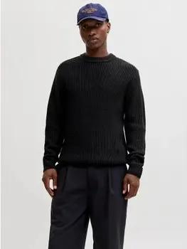 Jack & Jones  Pullover 12286911 BLEECKER-BLACK