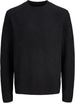 Jack & Jones  Pullover 12287968 MAVERICK KNIT CREW-BLACK