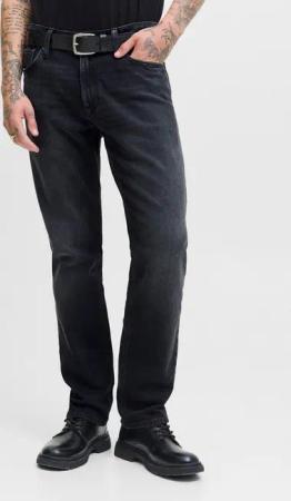 Jack & Jones Regular-fit-Jeans JJICLARK im Used-Look, Stretchkomfort und niedrige Leibhöhe Baumwollmischung, regular fit