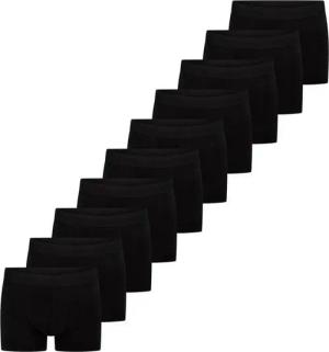 Jack & Jones Retro Boxer 10er Pack Jacsolid (Spar-Set) Retro Short / Pant - Baumwolle - ohne Eingriff - Atmungsaktiv