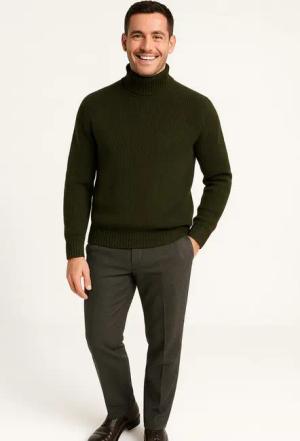 Jack & Jones Rollkragenpullover JJROY KNIT ROLL NECK AW25