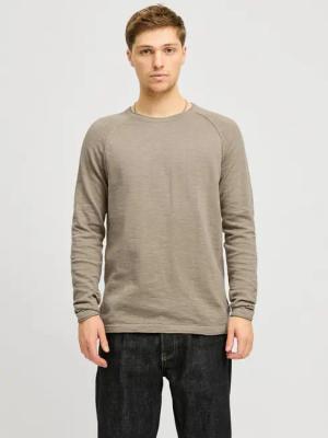 Jack & Jones Rundhalspullover JJEBREEZE KNIT CREW NECK SN mit Rundhalsausschnitt
