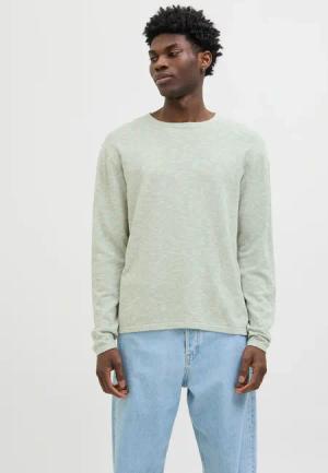 Jack & Jones Rundhalspullover "JJESUMMER KNIT CREW NECK SN" mit Rundhalsausschnitt