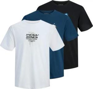 Jack & Jones Rundhalsshirt JCOCONDOR TEE SS CREW NECK 3PK MP (Packung, 3-tlg)