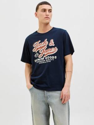 Jack & Jones Rundhalsshirt JJELOGO TEE SS O-NECK 2 COL AW25 SN