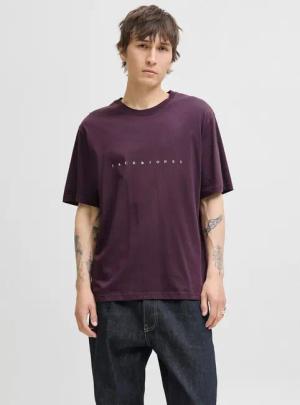 Jack & Jones Rundhalsshirt JJESTAR mit Pigmentprint und Baumwollgefühl Baumwolle, relaxed fit